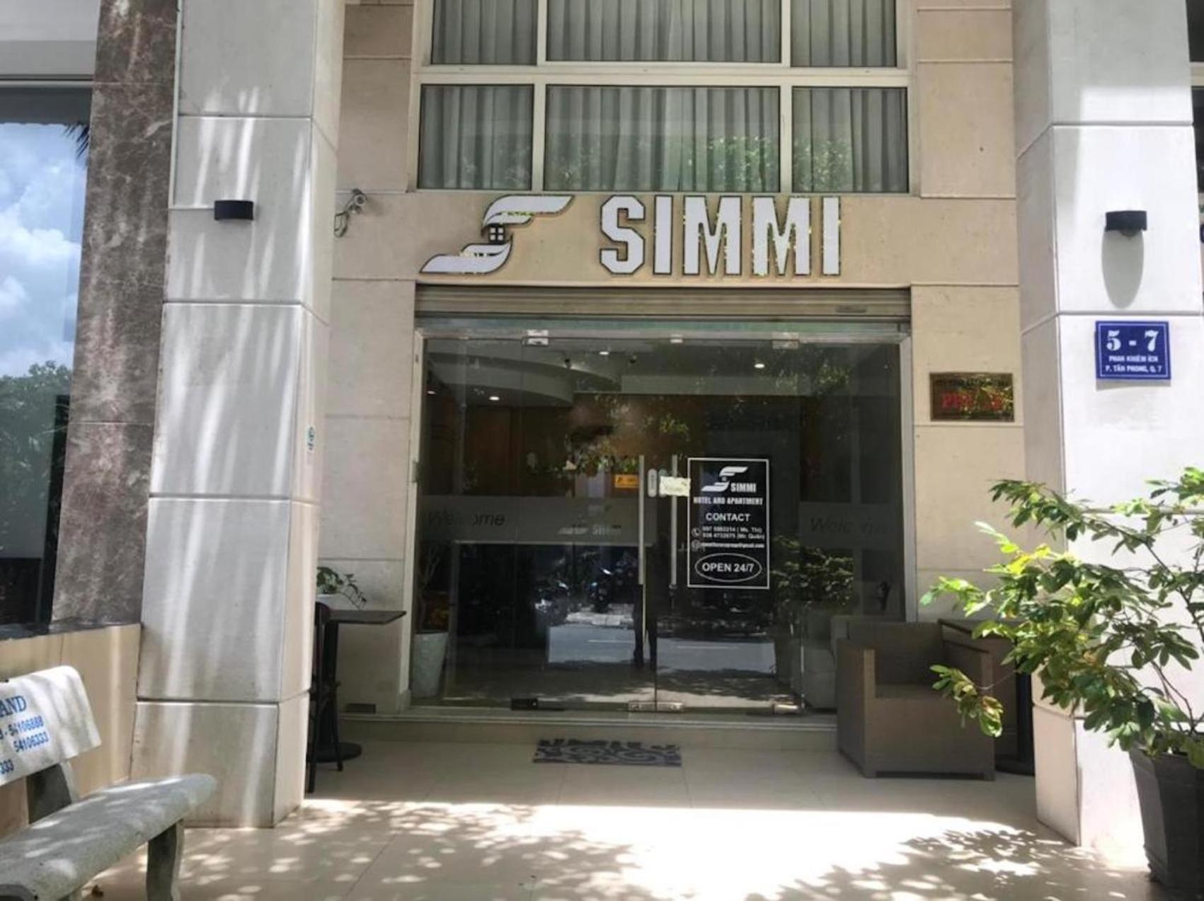 הו צ'י מין סיטי Simmi 5 Hotel & Apartment מראה חיצוני תמונה